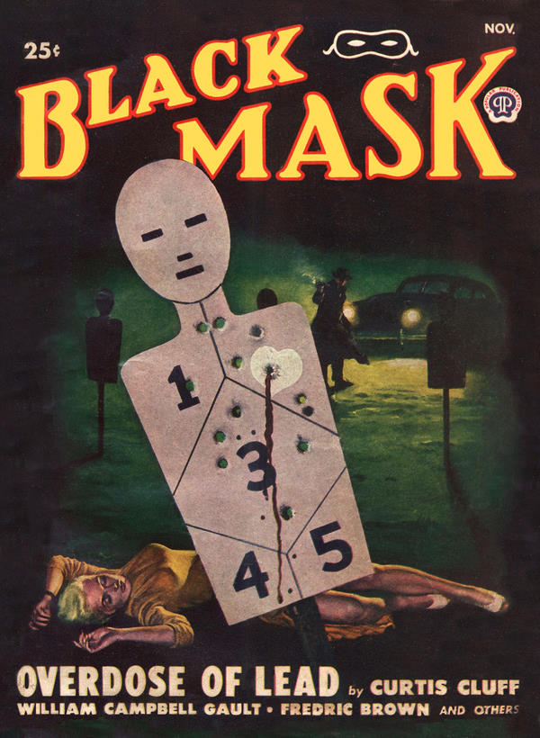Black Mask, November 1948. New cover layout.