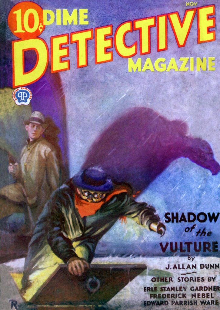 Cover for Dime Detective, November 1931 by William Reusswig