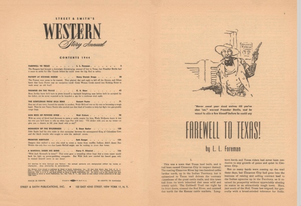 Western Story Annual 1944